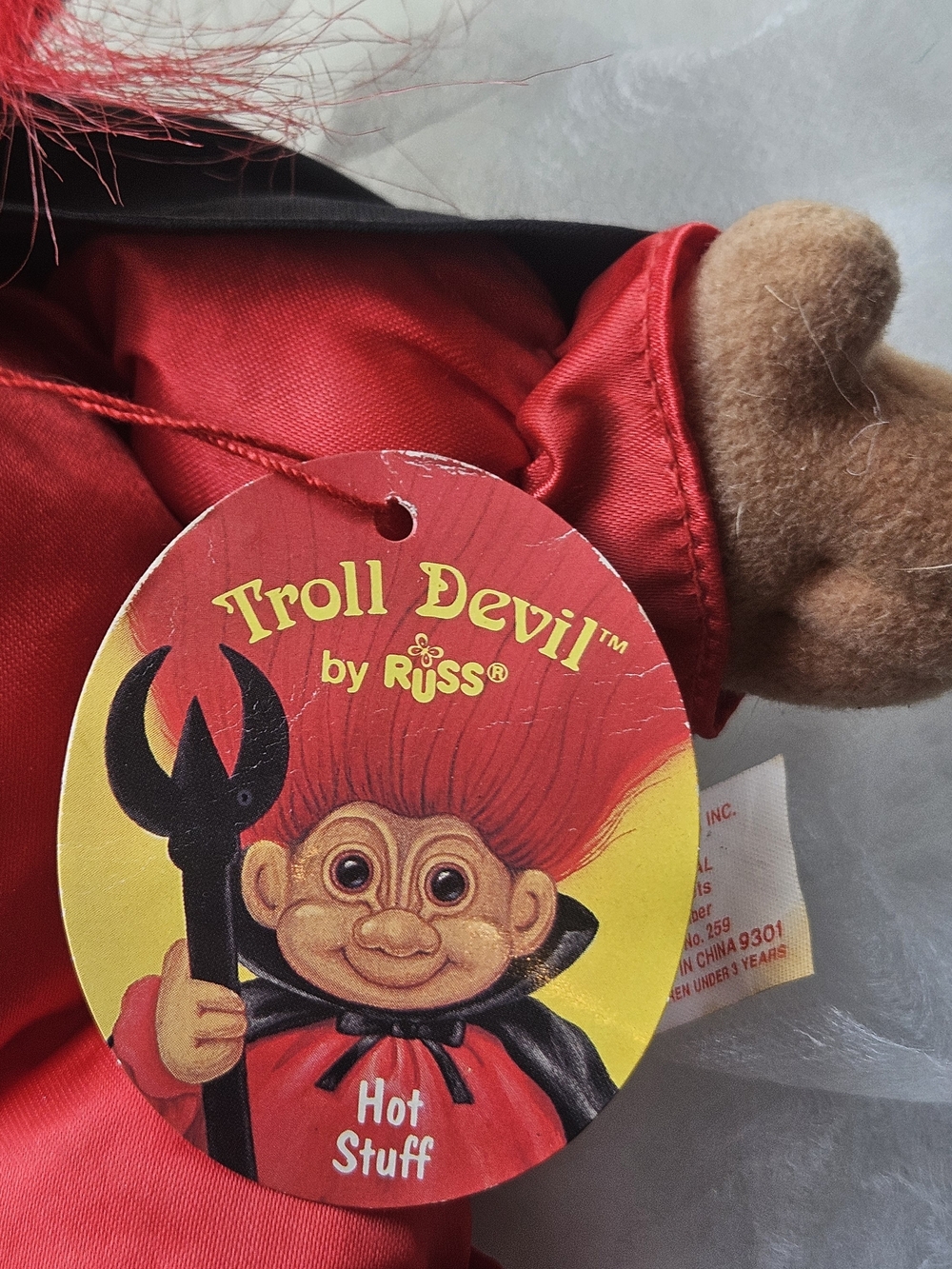 Russ Troll Devil 'Hot Stuff' Plush Doll - Red - Picture 3 of 8